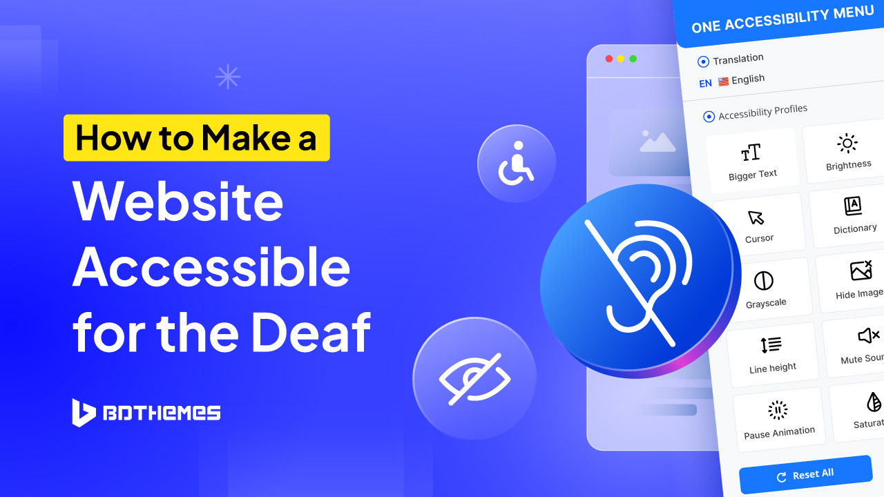 How to Make a Website Accessible for the Deaf