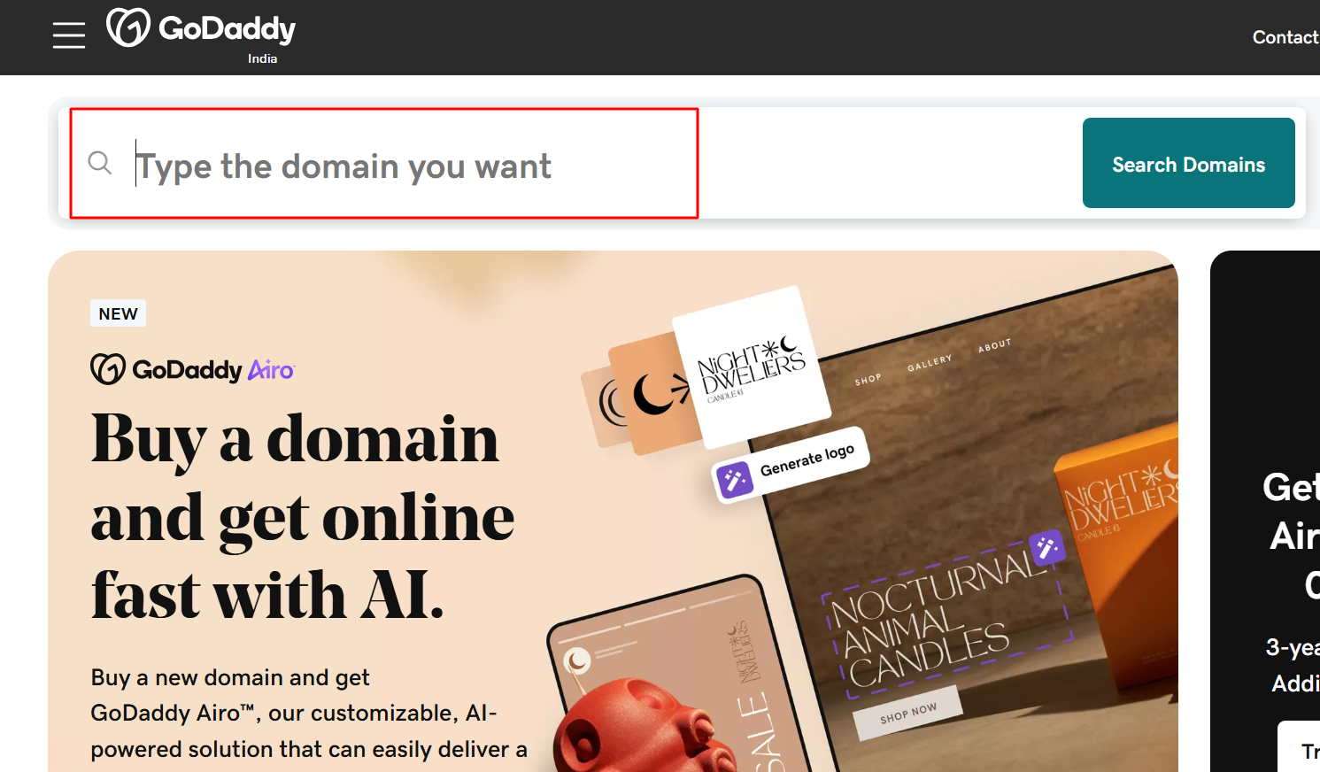 Step 2.2: Where to Register Your Domain Name for Business illustration 2