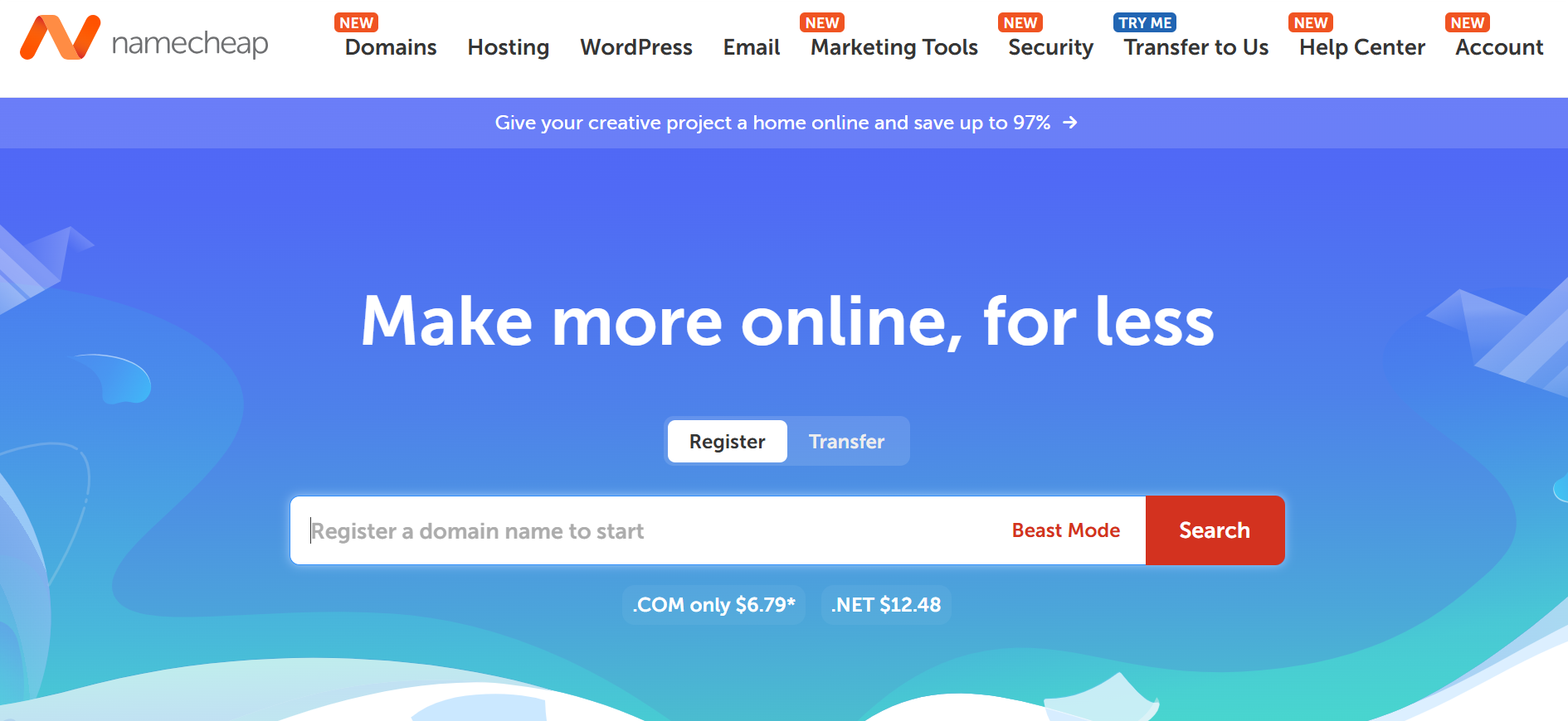 Step 2.2: Where to Register Your Domain Name for Business illustration 1