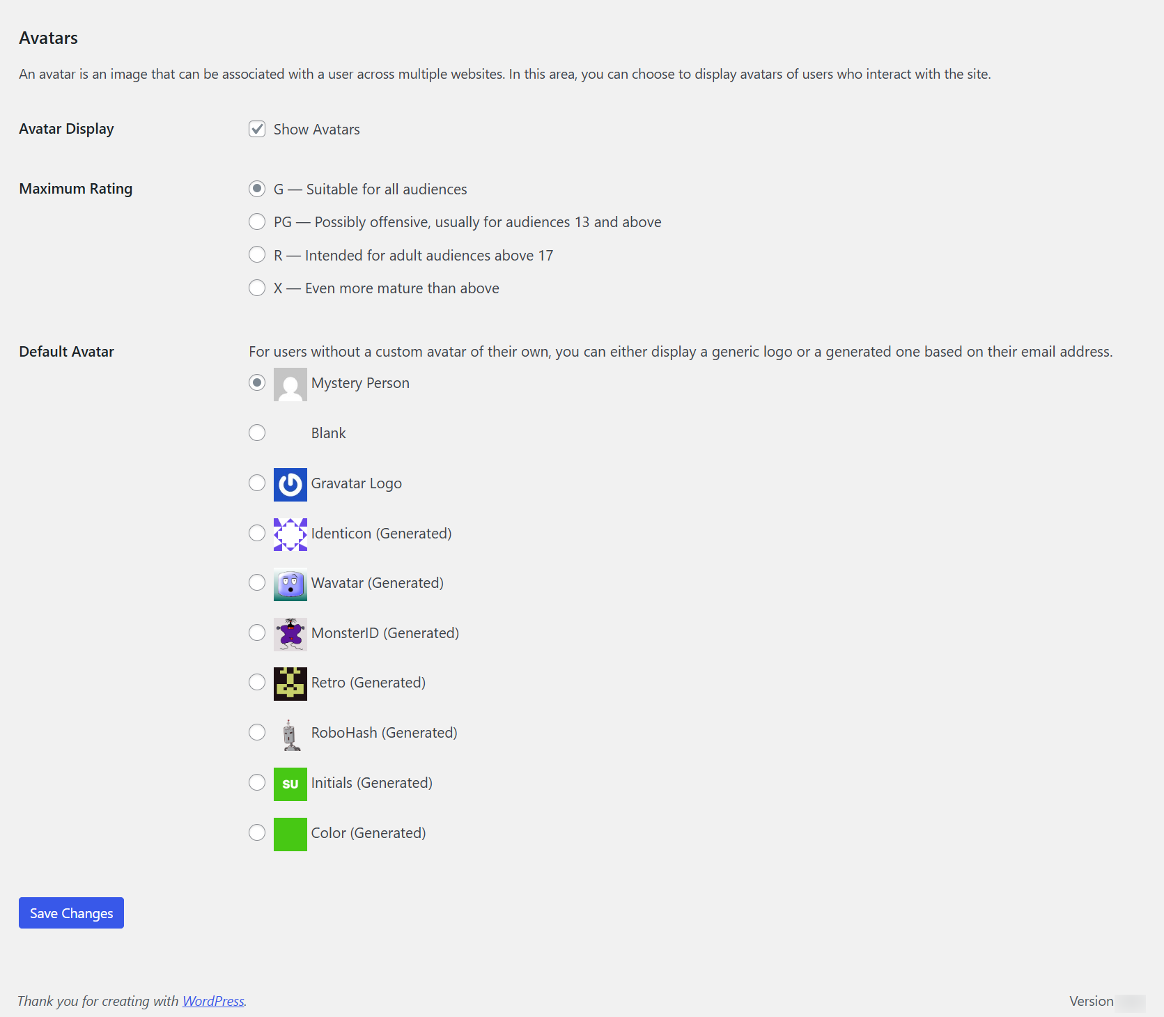 Step 4.3.4: Settings → Discussion illustration 7