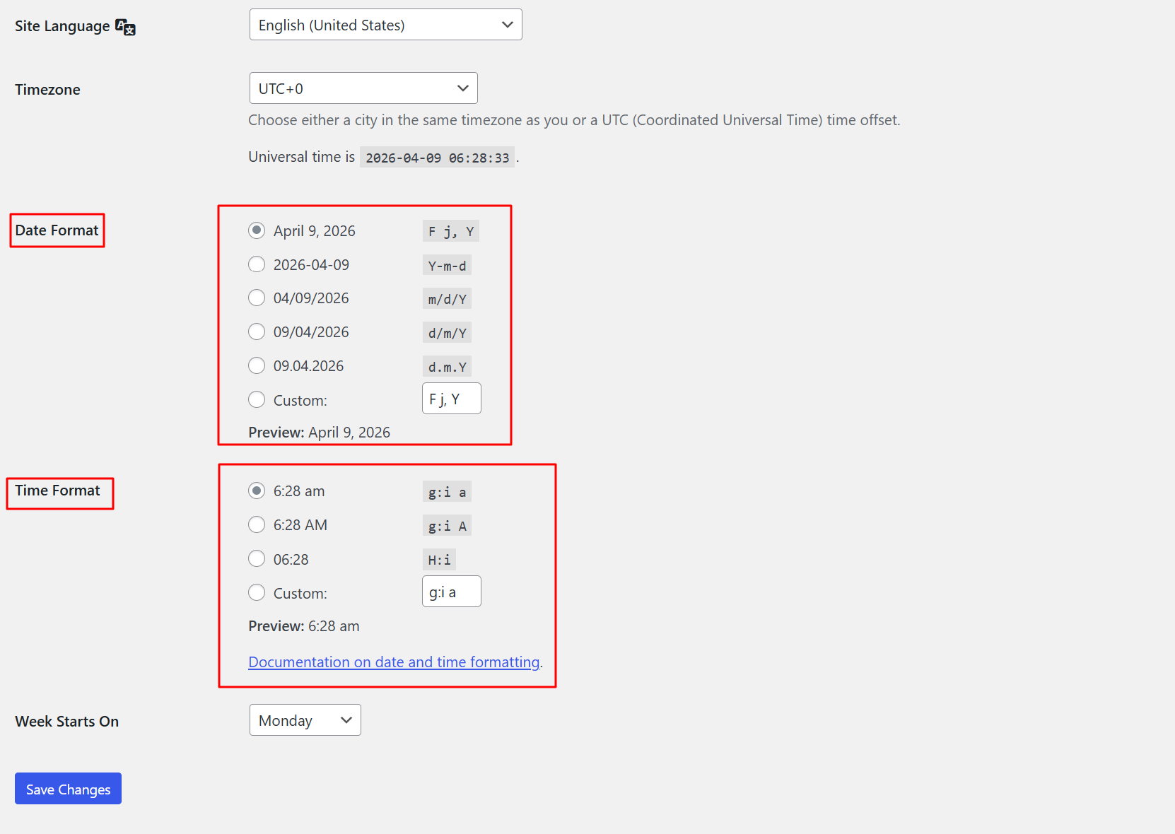 Step 4.3.1: Settings → General illustration 6